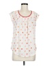 LC Lauren Conrad 100% Polyester White Sleeveless Blouse Size M - photo 1