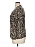 Croft & Barrow Animal Print Brown Cardigan Size 1X - photo 5