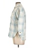 Treasure & Bond Checkered-gingham Blue Long Sleeve Button-Down Shirt Size L - photo 5