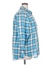 Eddie Bauer Plaid Blue Long Sleeve Button-Down Shirt Size XXL (2XL) - photo 4
