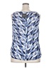Eddie Bauer Blue Sleeveless Blouse Size XXL - photo 2