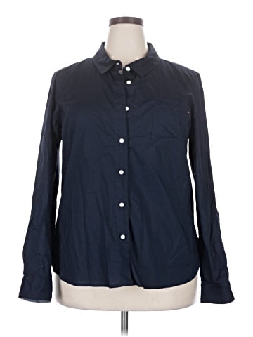 Tommy Hilfiger Long Sleeve Button-Down Shirt (view 1)