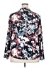 Zac & Rachel Floral Blue Long Sleeve Blouse Size 2X - photo 2