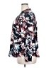 Zac & Rachel Floral Blue Long Sleeve Blouse Size 2X - photo 5