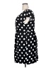 Forever 21 Plus 100% Polyester Polka Dots Black Casual Dress Size 2X Plus - photo 5