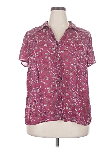 Cj Banks Short Sleeve Blouse (view 1)
