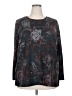 Cj Banks Gray Long Sleeve Top Size 2X - photo 1