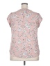 Fun2Fun Pink Short Sleeve Blouse Size XXL - photo 2