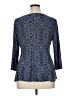 Roz & Ali Blue 3/4 Sleeve Top Size XL Petite - photo 2