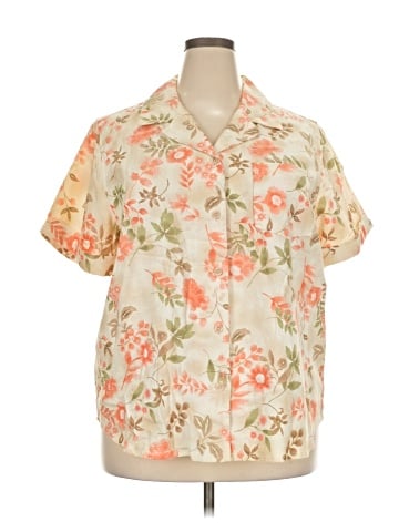 Fashion Bug Short Sleeve Blouse (view 1)