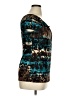 Perseption Concept Teal Short Sleeve Blouse Size XL - photo 4