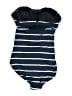 Seafolly Chevron-herringbone Blue One Piece Swimsuit Size XXS (estimated) - photo 2