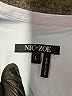 Nic + Zoe 100% Polyester Blue Long Sleeve Blouse Size L - photo 7