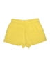Vestique 100% Cotton Solid Yellow Shorts Size M - photo 2