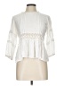 Forever 21 White 3/4 Sleeve Blouse Size L - photo 1