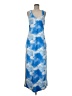 Boston Proper Tie-dye Blue Casual Dress Size M - photo 1