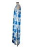 Boston Proper Tie-dye Blue Casual Dress Size M - photo 5