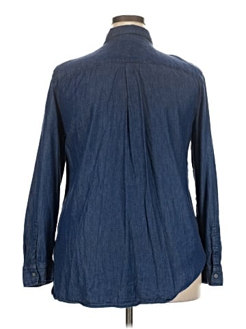 Ann Taylor LOFT Long Sleeve Blouse (view 2)
