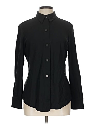 Linda Allard Ellen Tracy Long Sleeve Button-Down Shirt (view 1)