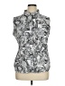 Reel Legends 100% Polyester Silver Sleeveless Blouse Size XL - photo 1