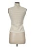 Susan Lawrence Ivory Sleeveless Top Size M - photo 2