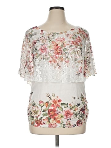 Lavish Short Sleeve Blouse (view 1)
