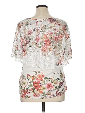 Lavish Short Sleeve Blouse (view 2)