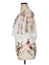Lavish 100% Polyester White Short Sleeve Blouse Size XL - photo 5