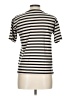 Erika Stripes Ivory Short Sleeve Turtleneck Size L (estimated) - photo 2