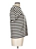 Erika Stripes Ivory Short Sleeve Turtleneck Size L (estimated) - photo 4