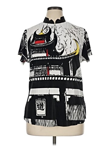 Jamie Sadock Short Sleeve Blouse (view 1)