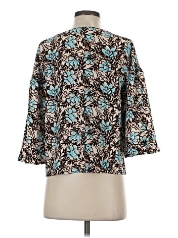 Elizabeth and James 3/4 Sleeve Blouse (view 2)