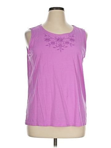 Lands' End Sleeveless Blouse (view 1)