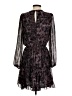 Allison Joy 100% Polyester Animal Print Black Cocktail Dress Size S - photo 2