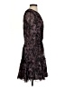 Allison Joy 100% Polyester Animal Print Black Cocktail Dress Size S - photo 4