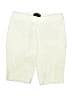 Talbots 100% Cotton Solid Ivory Board Shorts Size 6 Petite - photo 1