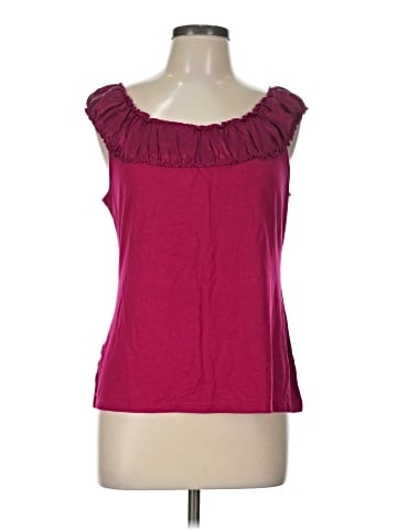 Ann Taylor Sleeveless T-Shirt (view 1)
