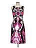 Cato Graphic Pink Cocktail Dress Size L - photo 1