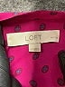 Ann Taylor LOFT 100% Polyester Polka Dots Pink Long Sleeve Blouse Size Lg Petite - photo 7