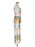 Bershka 100% Elastane Tie-dye Ivory Cocktail Dress Size M - photo 4