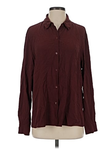 Eileen Fisher Long Sleeve Button-Down Shirt (view 1)