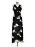 Candie's Floral Black Casual Dress Size L - photo 1