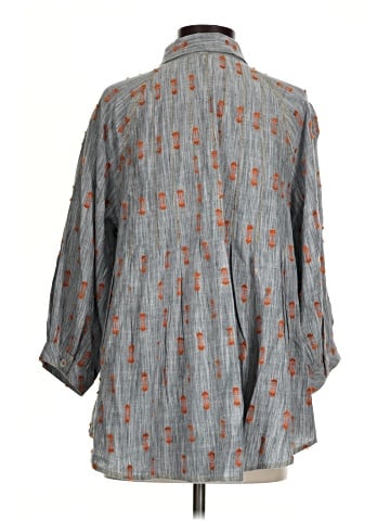 Ivy Jane 3/4 Sleeve Button-Down Shirt (view 2)