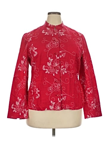 JM Collection 3/4 Sleeve Blouse (view 1)