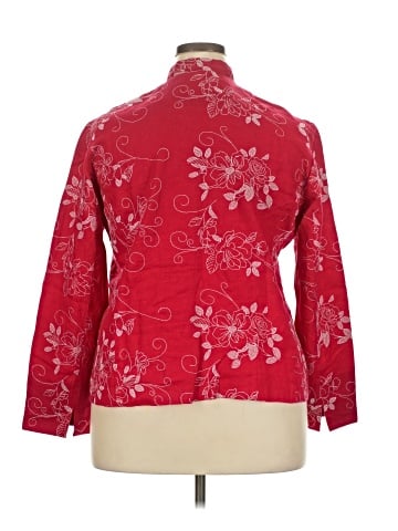 JM Collection 3/4 Sleeve Blouse (view 2)