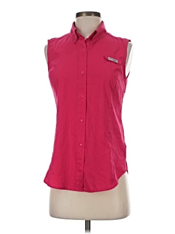Columbia Sleeveless Button-Down Shirt (view 1)