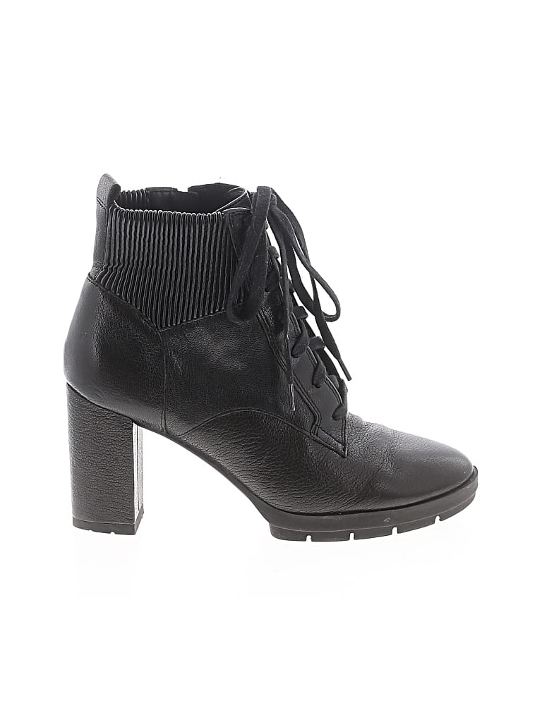 Pre-owned Corso Como Ankle Boots In Black