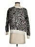 T Tahari Animal Print Silver Pullover Sweater Size S - photo 1