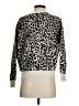 T Tahari Animal Print Silver Pullover Sweater Size S - photo 2