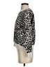 T Tahari Animal Print Silver Pullover Sweater Size S - photo 5